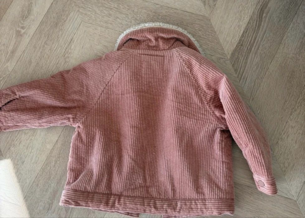 Kurtka wiosenna ocieplana Zara 92cm nowa