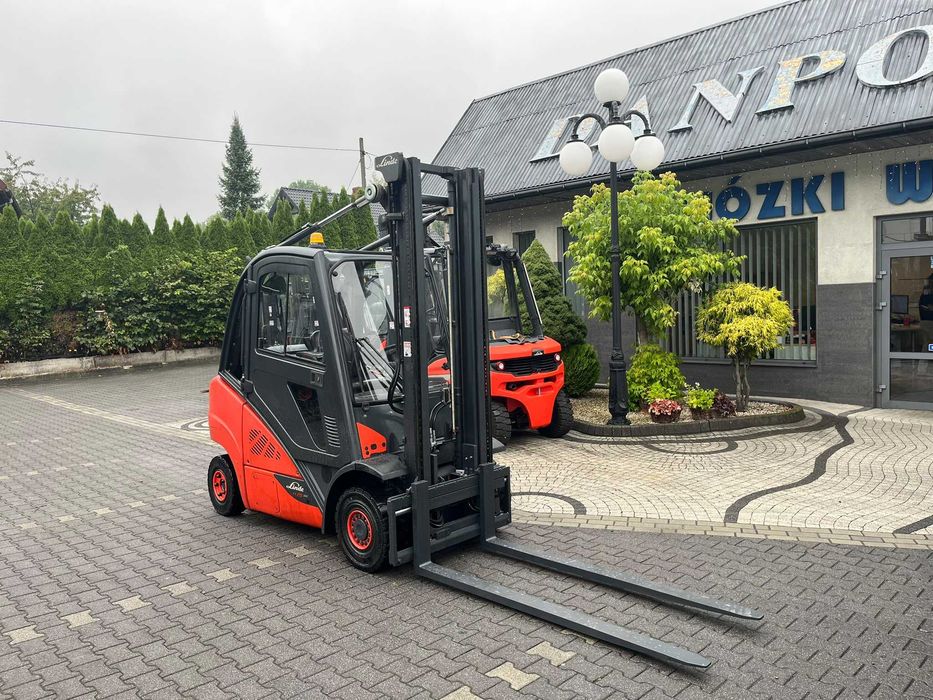 Wózek widłowy LINDE H25T widlak duplex 2,5t LPG 392 393