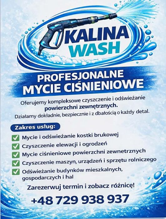 Mycie polbruku mycie ciśnieniowe