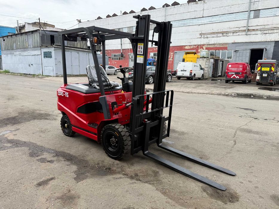 Новий електричний вилковий навантажувач CAPTOK CPD15, 1.5т, 60V/375Ah, зарядка від 220V, 2026 рік