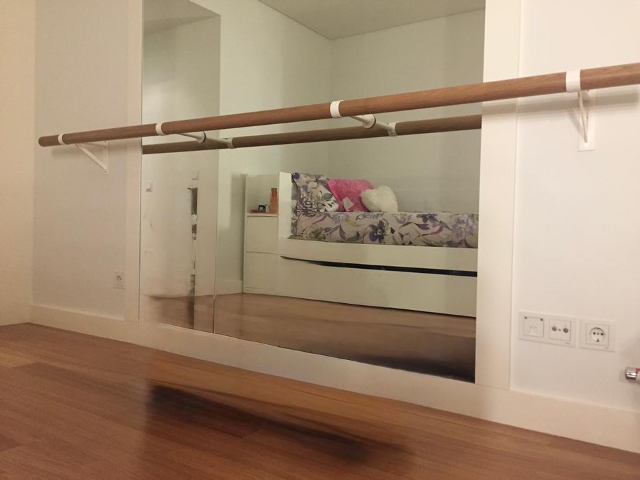 Espelho e barra de ballet L - 1,60 H - 1,90