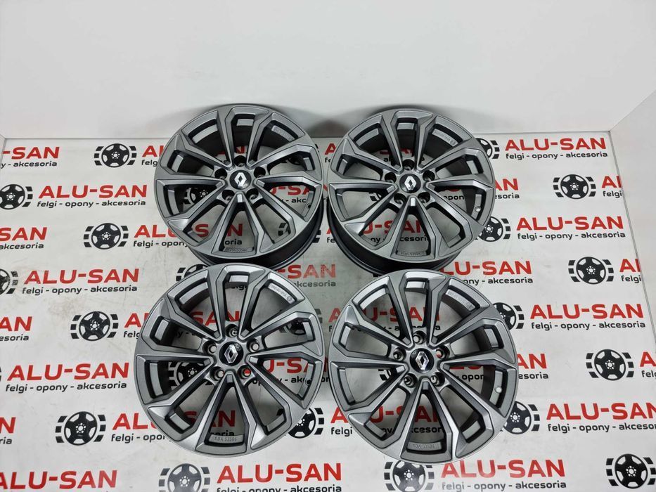NOWE alufelgi RENAULT 17" 5x114,3 Laguna Talisman Megane - Grafit