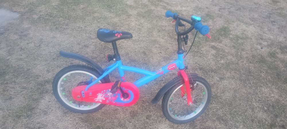 Rower dziecięcy do 6/7 lat niebieski