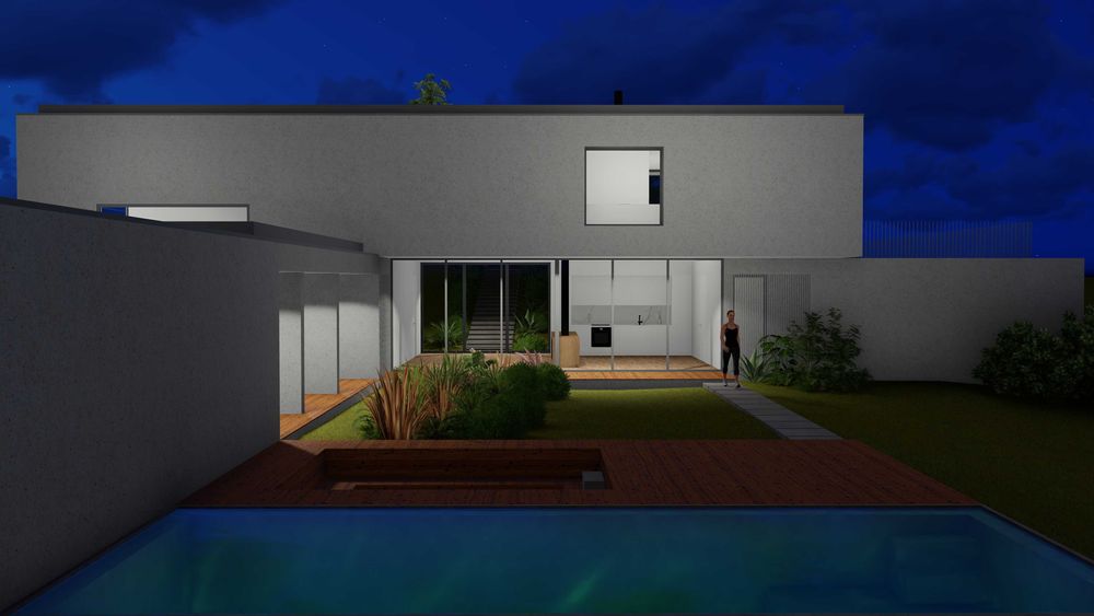 Terreno com projecto aprovado para moradia