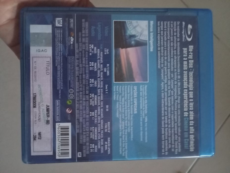 Filme Jumper Blu-ray