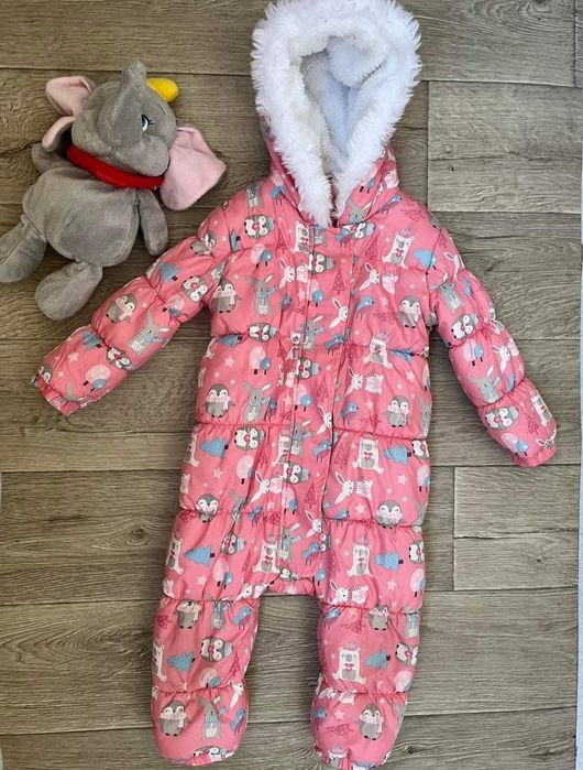 Комбінезон зимовий на дівчинку