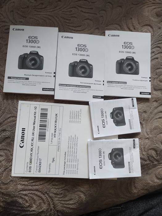Фотоапарат Canon EOS 1300D в ідеальному стані
