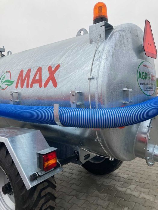 Beczkowóz 5000 litrów, Agro Max. Wóz asenizacyjny