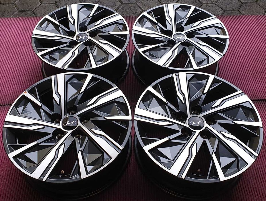 4238-Jantes 17 5x114.3 Originais Hyundai Tucson, i30, i20, Kia, etc.