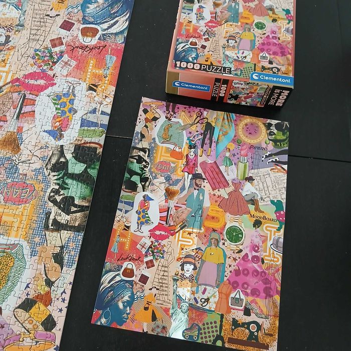Puzzle 1000 peças  - More is More Fashion & Design - Completo