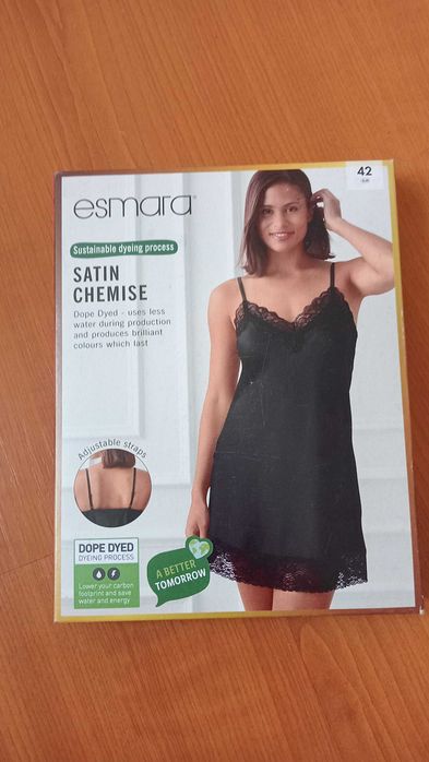 Satynowa koszula nocna