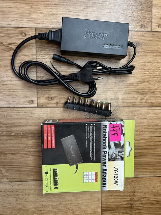 Універсальний зарядний пристрій для ноутбуків Notebook Power Adapter