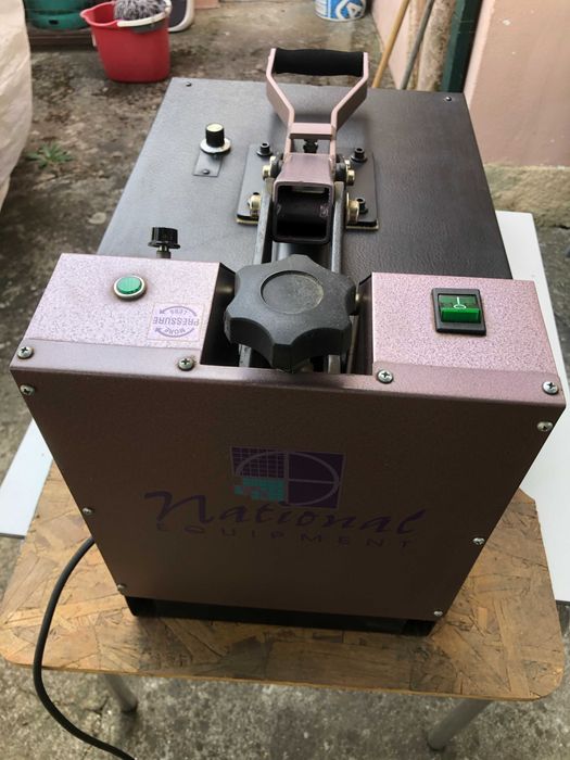 Prensa para estampar t-shirts (tecidos)