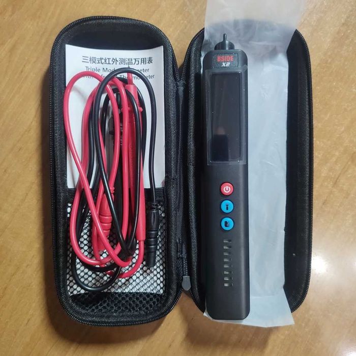 Цифровой мультиметр BSIDE X2 тестер + с инфракрасным измерением Т
