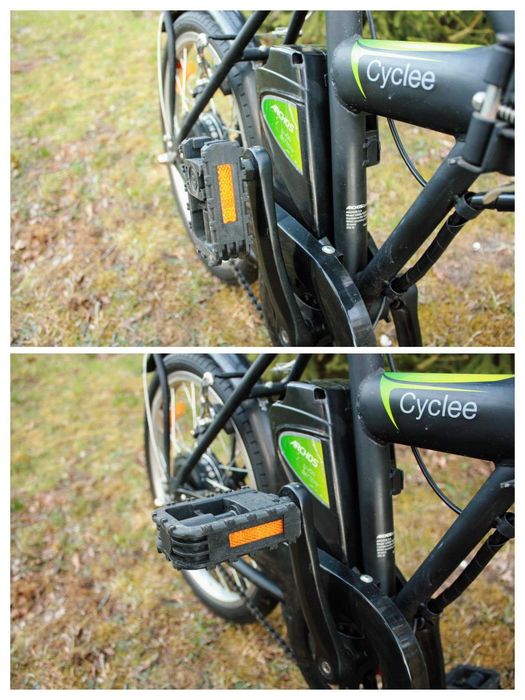 WySyŁkA ROWER ELEKTRYCZNY SKŁADAK Archos Cyclee jak NOWY składany e ...