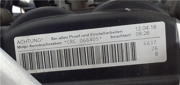 MOTOR PORSCHE CAYENNE 3.0 V6 REFª CRCC