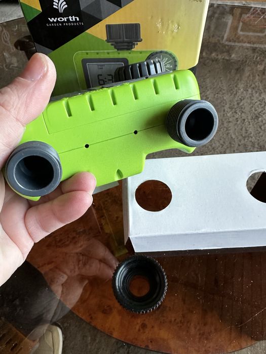 електронний таймер поливу для будинку та саду на 2 відведення