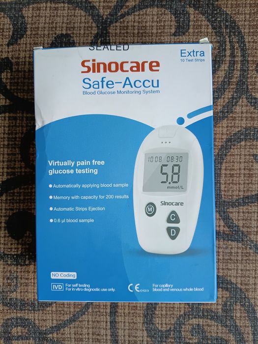 Глюкометр новий.