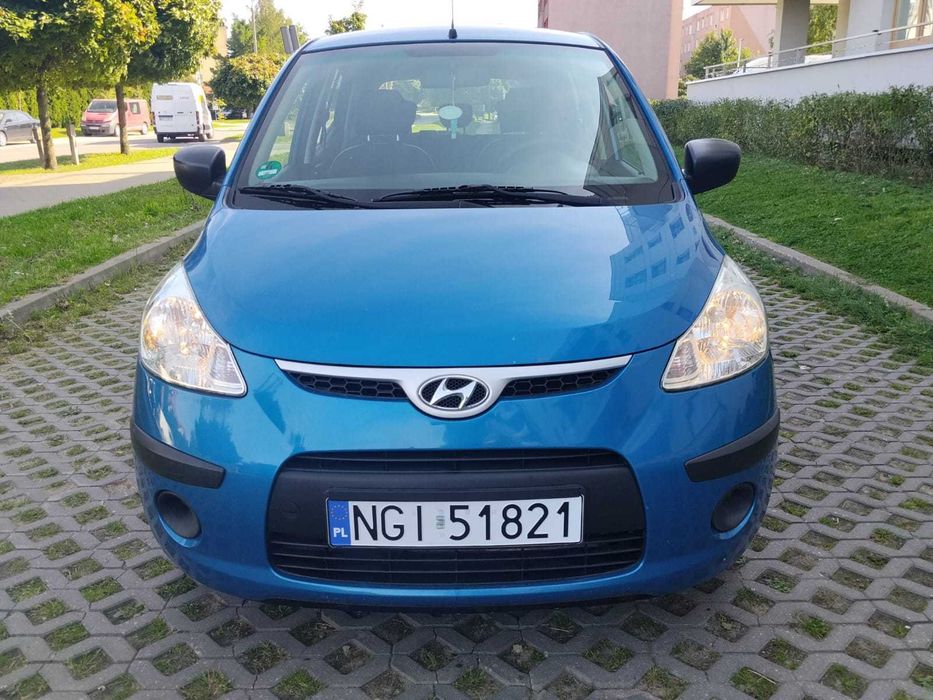Hyundai i10  1,1 benzyna Import DE zarejestrowany w Polsce FVm