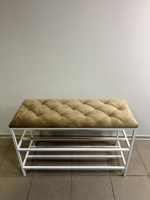 Акція! Банкетки для взуття в стилі Лофт. Пуф 5в1.