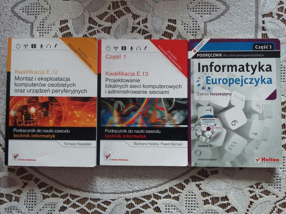 Książki do szkoły informatycznej