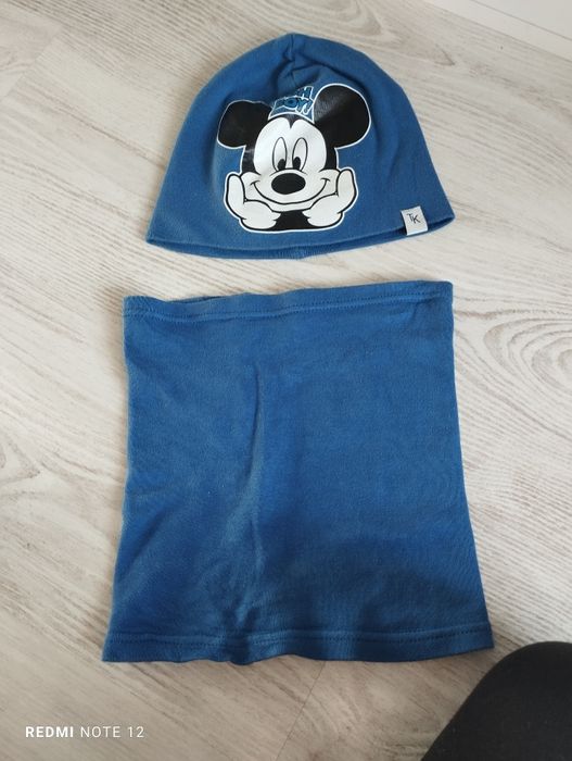 Czapka i komin Myszka Miki 2 3 lata