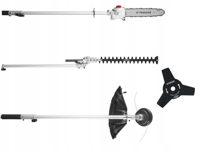 Kosa  spalinowa 4W1 PIŁA nożyce Parkside PBK 4 B3