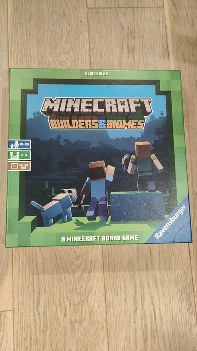 Minecraft budowniczowie I biomy -gra planszowa