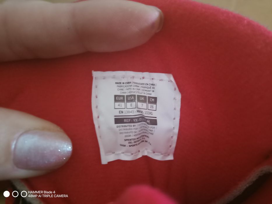 Patins 41 usado uma vez.