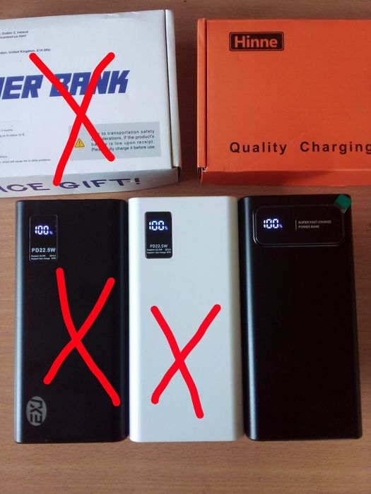 ‼️Павербанк Hinne швидкої зарядки 20000мAh