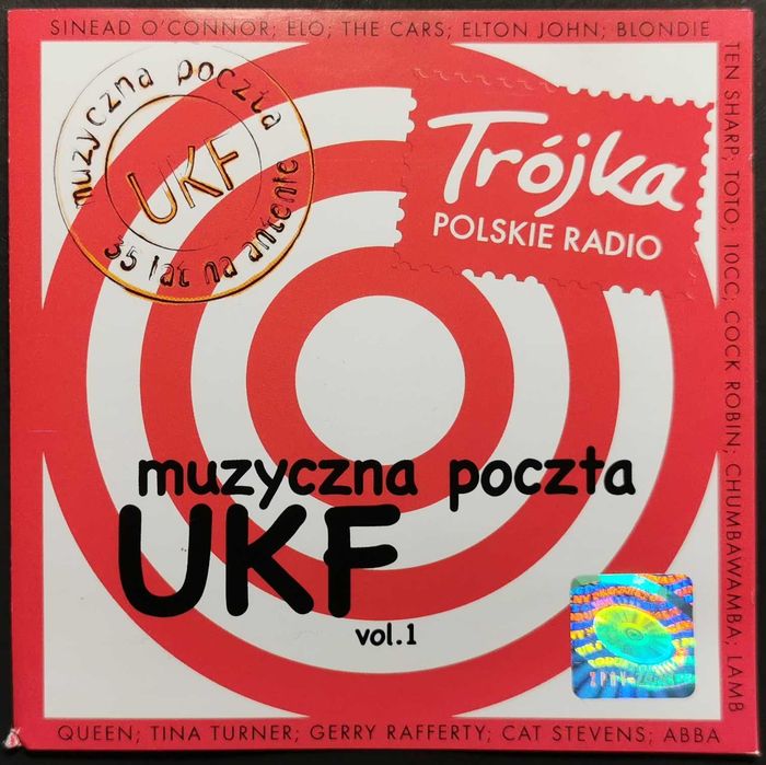 CD Muzyczna poczta UKF vol.1 Trójka Sinead O'Connor E. John Toto Queen