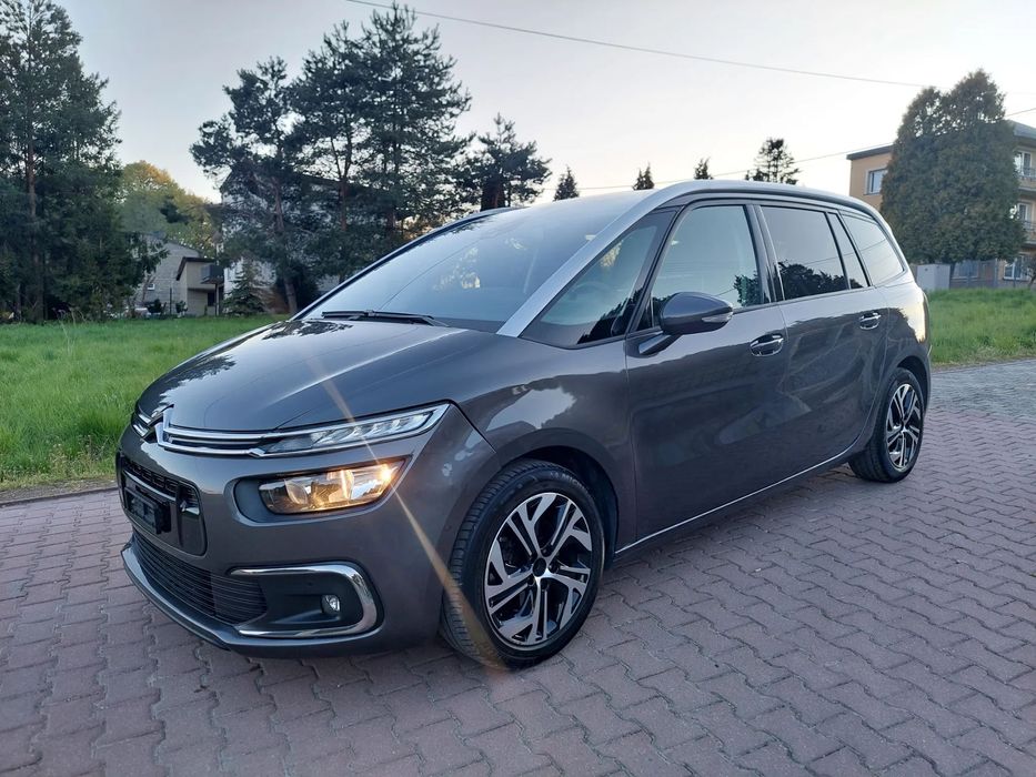 Citroën C4 SpaceTourer Szwajcaria, 7os, automat, serwis, masaże