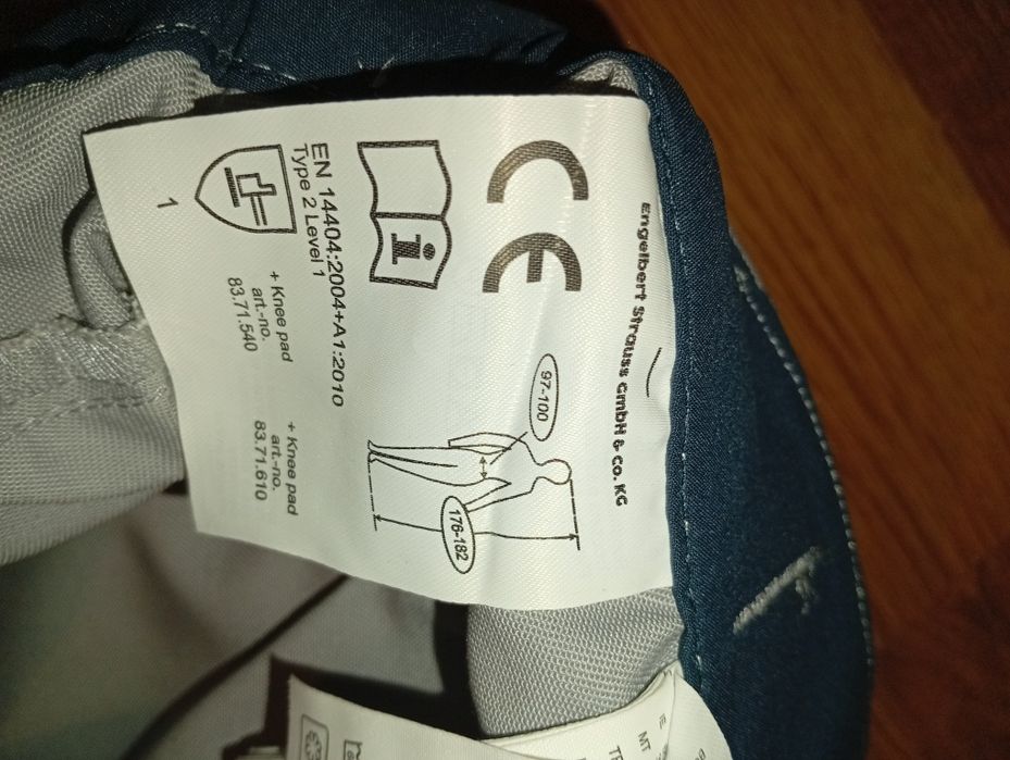 Engelbert Strauss spodnie robocze szare rozmiar 54