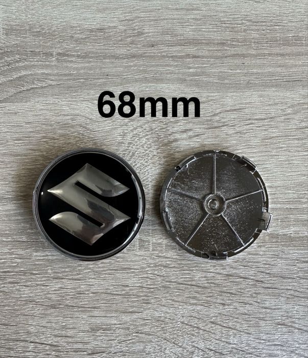 Conjunto Centros Tampas Jantes Suzuki 54mm 56mm 58mm 60mm 65mm 68mm 75mm
