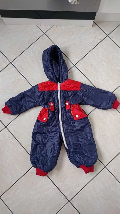 Kombinezon zimowy retro