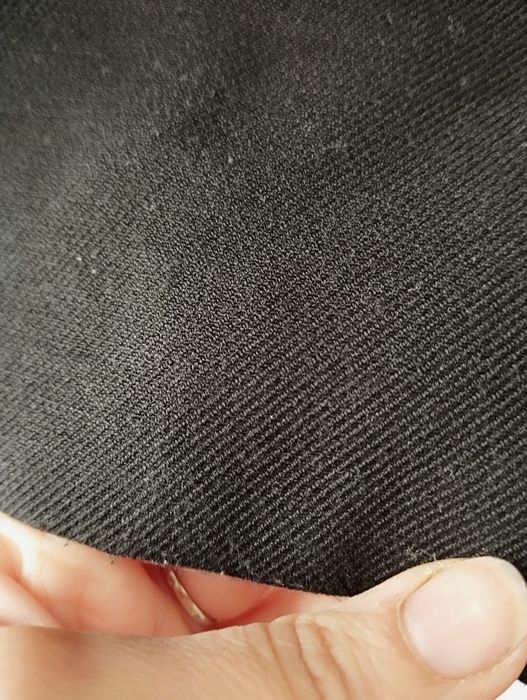 Krótki płaszcz czarny w literę A ,rozm M , 38 że stójką