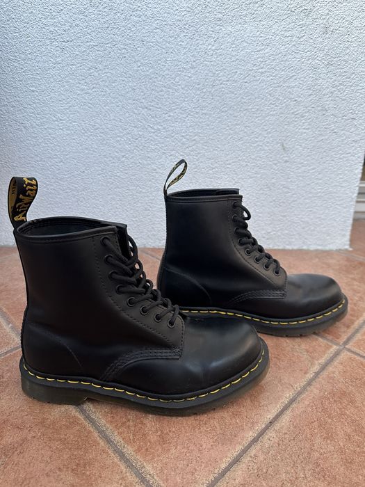 Dr. Martens 1460 Glany, rozmiar 39, Black Smooth, UNISEX