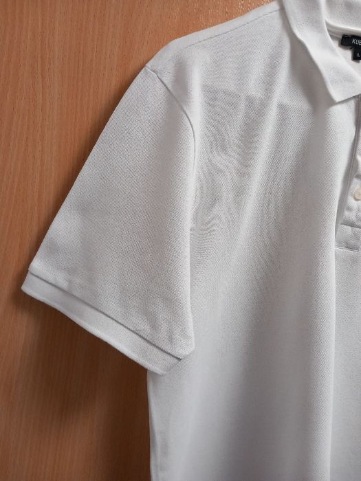 Koszulka męska polo z krótkim rękawkiem,  rozmiar z metki L.