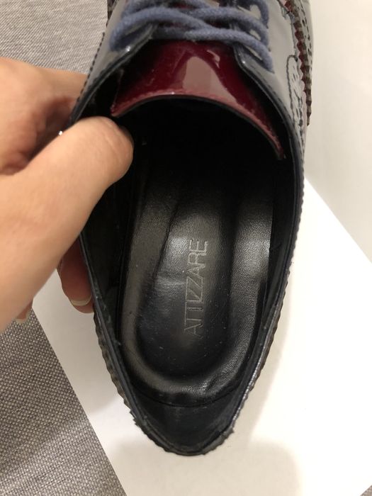 Оксфорды на платформе