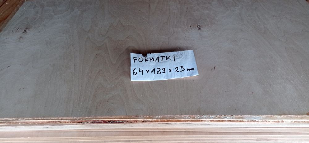 Sklejka formatki 23mm grubość