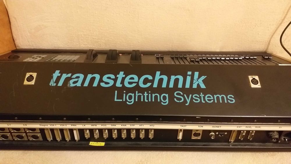 Transtechnik konsola do świateł scena koncert