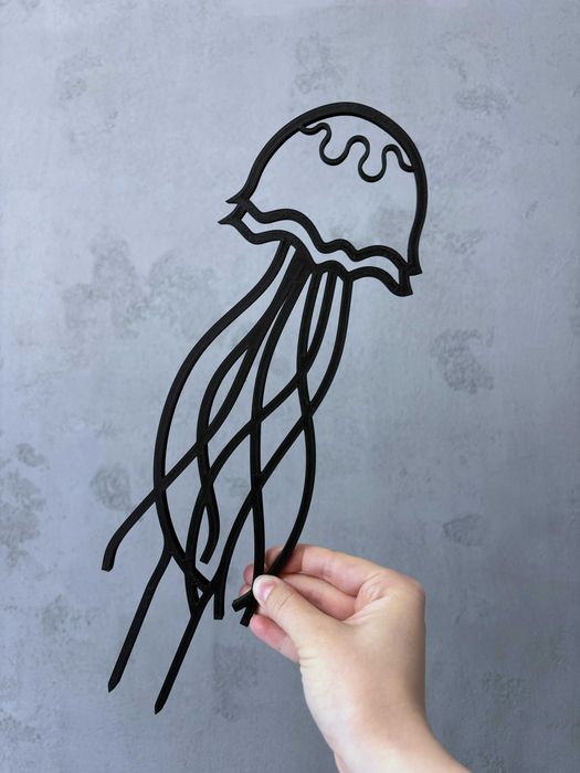 Podpórka do roślin kwiatów JELLYFISH druk 3D monstera