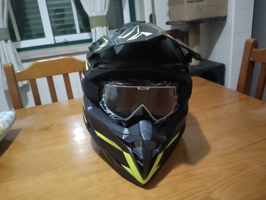 Capacete enduro motocross L