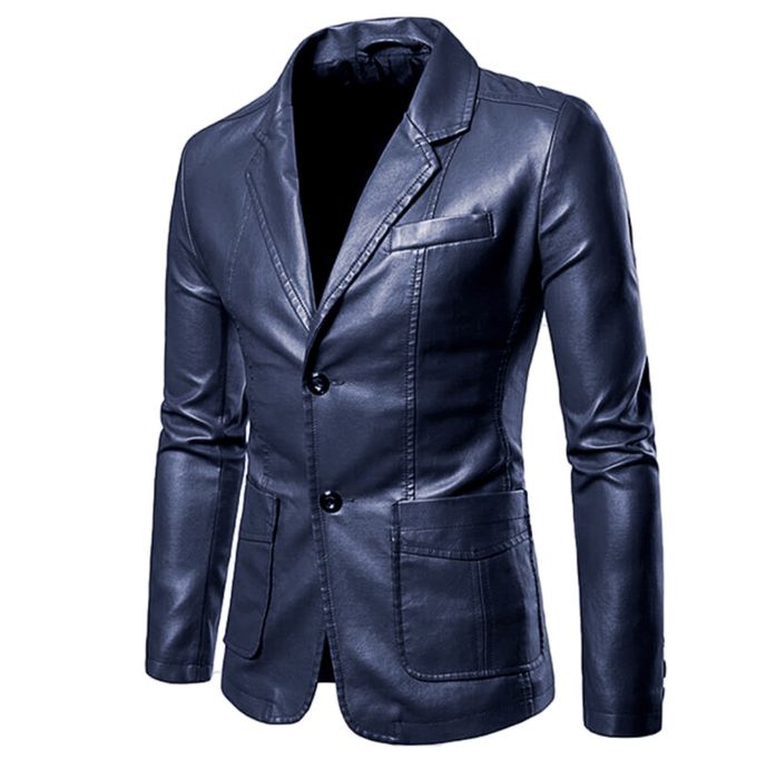 Marynarka skórzana męska sportowa elegancka modna kolory