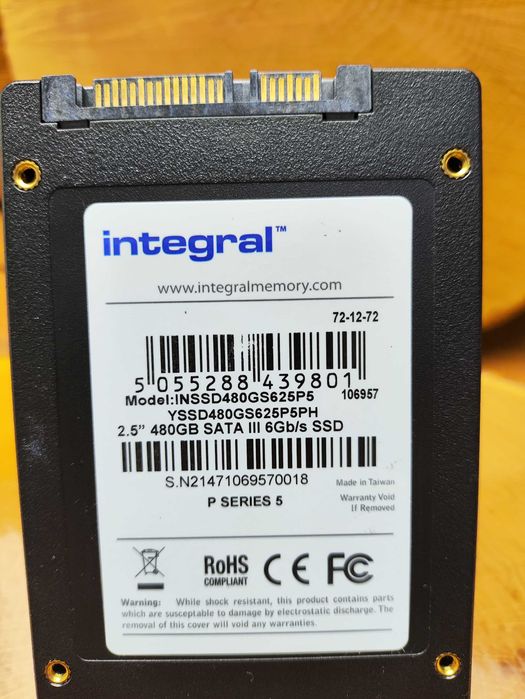 Dysk SSD Integral Performance P5 480GB SATA III 2.5 cala