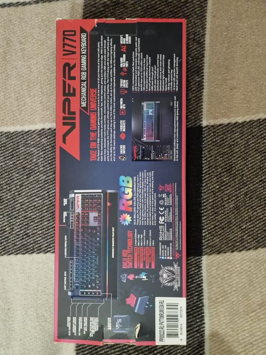 Viper V770 Kailh Red Switch