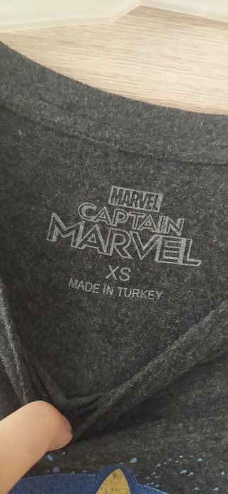 Koszulka Kapitan Marvel Primark