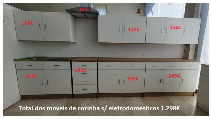 Moveis de cozinha  em melamina