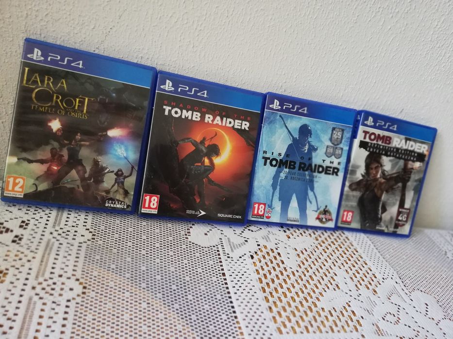 Tomb Raider kolekcja Ps4