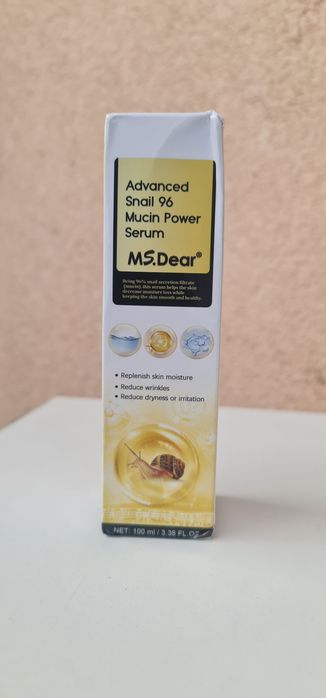 Serum z mucyny ślimaka